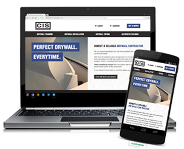 CIS construction website design